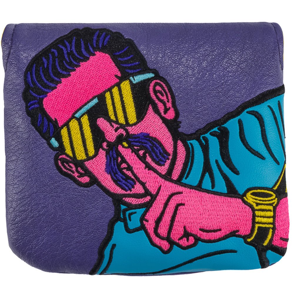Happy Grilmore Small CS Mallet Putter Cover - Grandma - Fairway Styles