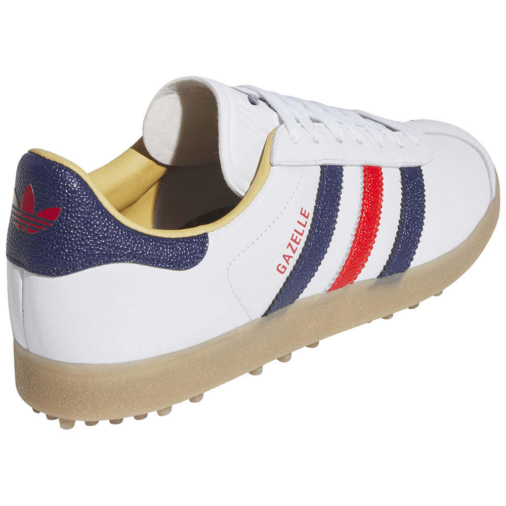 【未使用品】adidas GAZELLE ゴルフ SPIKELESS GOLF adidas Gazelle Spikeless Golf Shoes Chalk White/Green