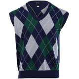 Big Fit Performance Argyle Sweater Vest