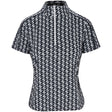 Women's Graphic Stretch Jersey 1/4 Zip Shirt - Fairway Styles