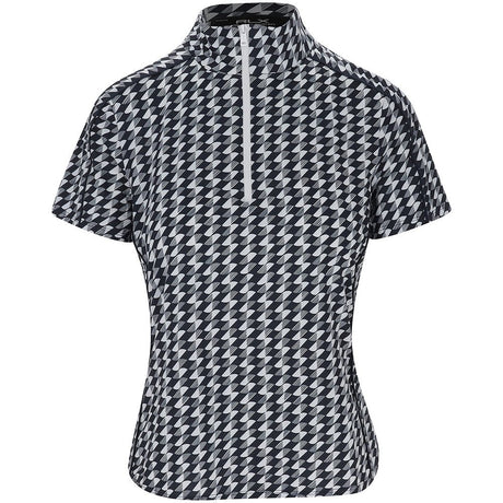 Women's Graphic Stretch Jersey 1/4 Zip Shirt - Fairway Styles