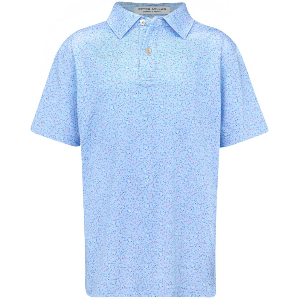 Juniors' Macaw Performance Jersey Polo - Fairway Styles