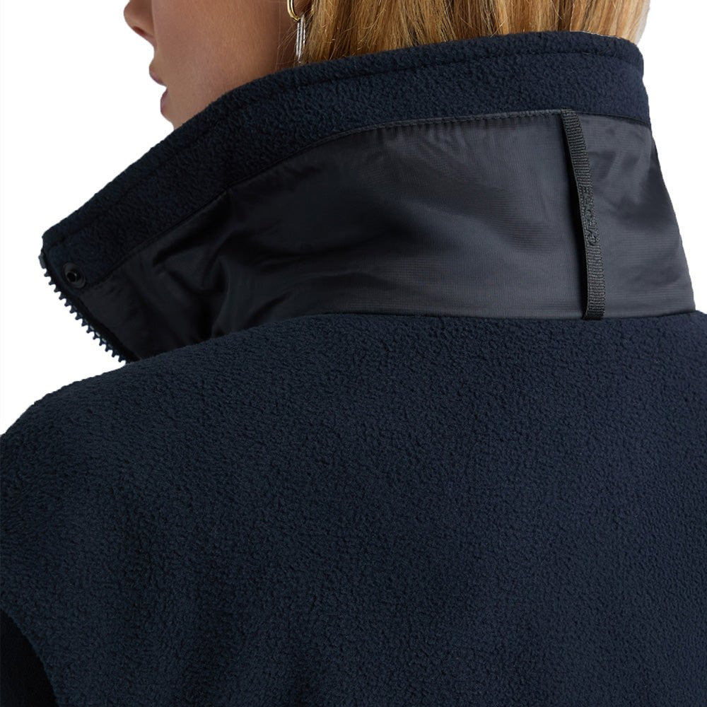 Women's Reversible Fleece & Nylon Hybrid Jacket