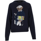 Women's Polo Bear Crewneck Sweater - Fairway Styles
