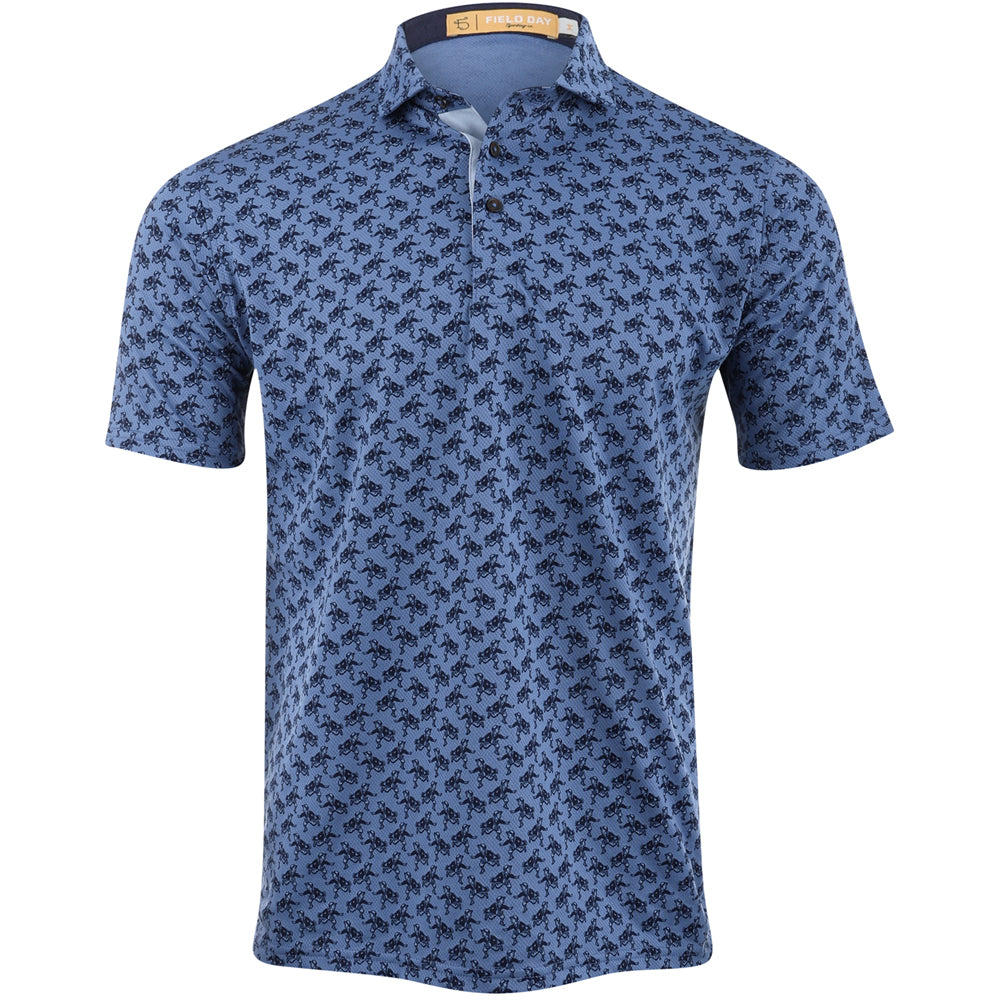Mettille Performance Polo - Shedd Runboy Print