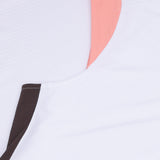 Women's Color Block Print Sleeveless Polo