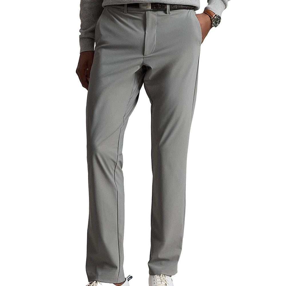 Stretch Knit Woven Pants