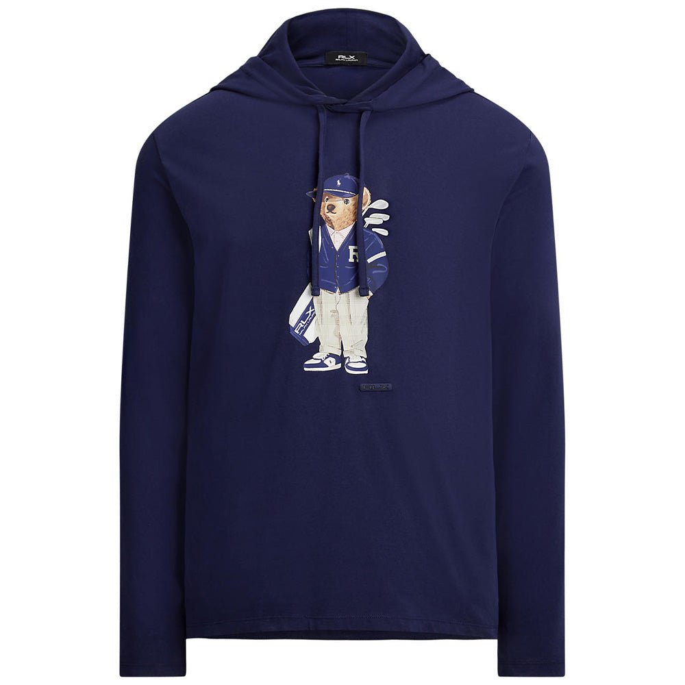 Polo Bear Jersey Long Sleeve Hooded T-Shirt