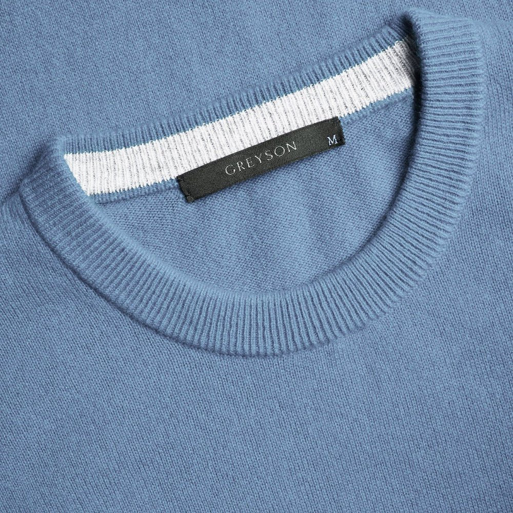 Tomahawk Cashmere Crewneck Sweater - Fairway Styles