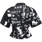 Women's Amila Print 1/4 Zip Polo - Fairway Styles