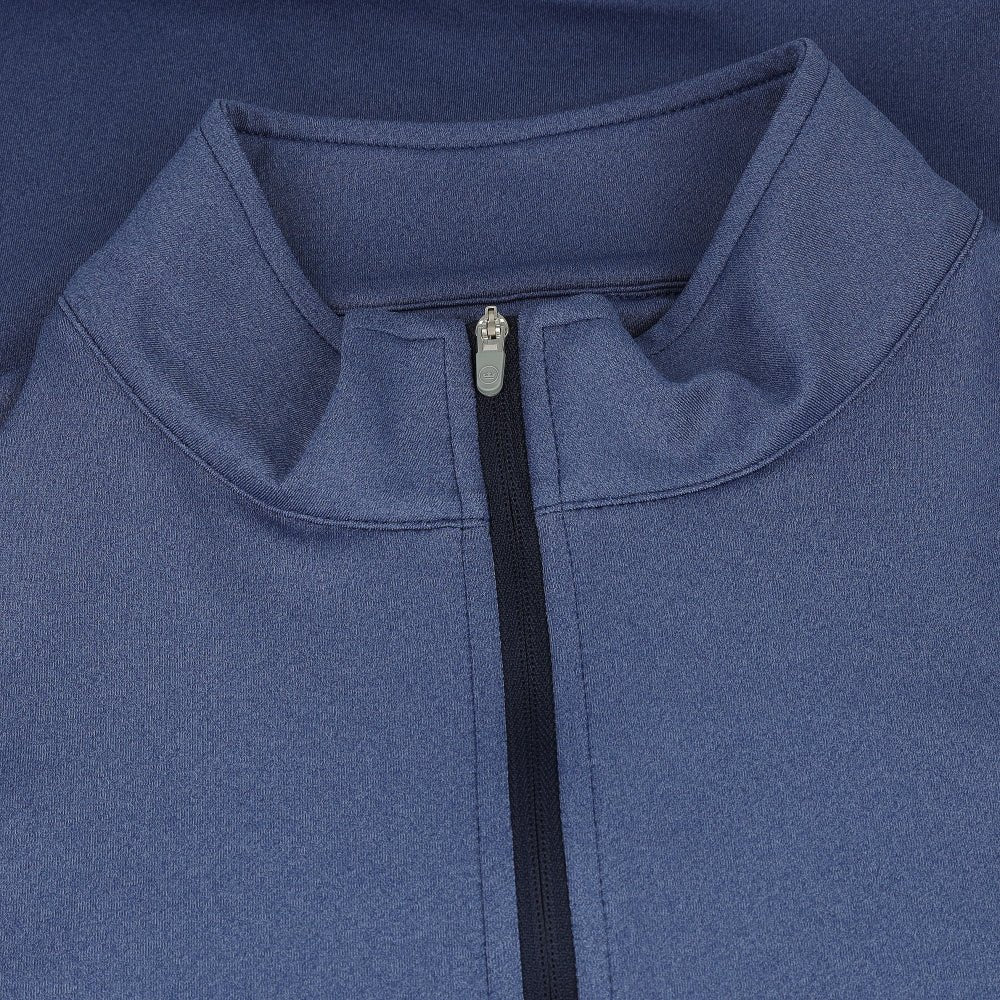 Perth Melange Performance 1/4 Zip Pullover - Fairway Styles