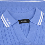 Women's Cable-Knit Collard Sweater
