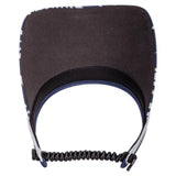 Women's Print Visor With Adjustable Coil