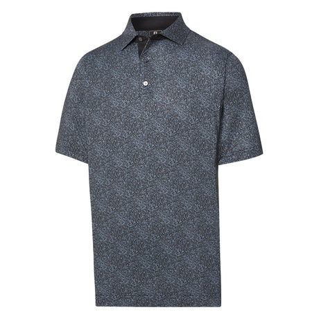 Speckle Print Lisle Polo
