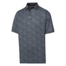 Speckle Print Lisle Polo