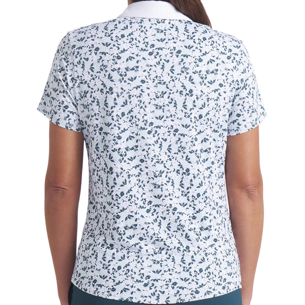 Women's Floral Burst Polo - Fairway Styles