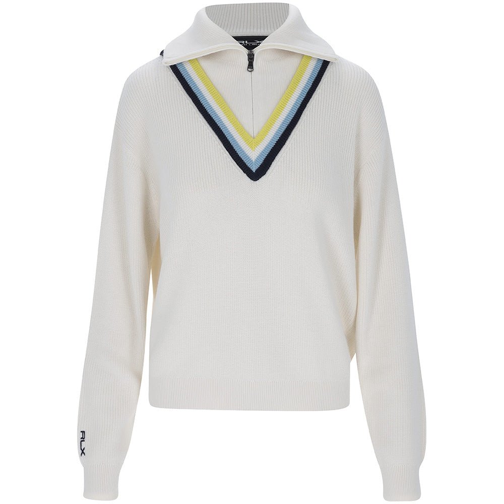 Women's 1/4 Zip Cricket Sweater - Fairway Styles