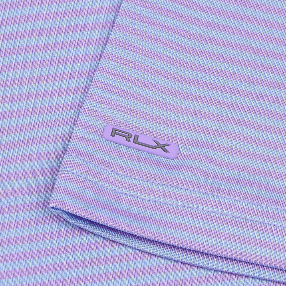 Y/D Lightweight Airflow Knit Stripe Polo