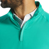 Tonal Dot Block 1/4 Zip Mid Layer