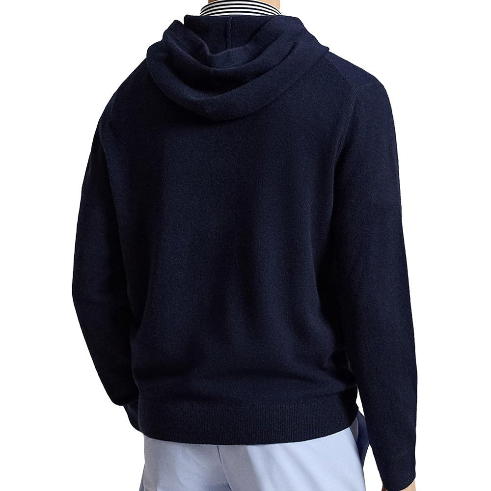 Washable Cashmere Hooded Sweater