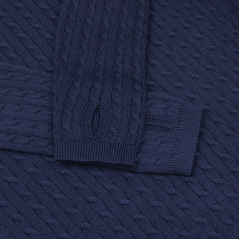 Women's Cable - Knit Snood Pullover - Fairway Styles