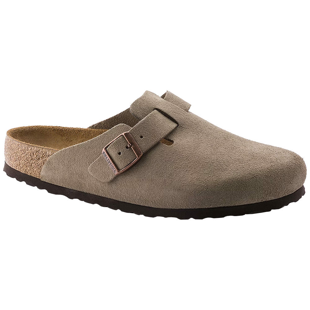 Boston Soft Footbed Suede Leather Shoes