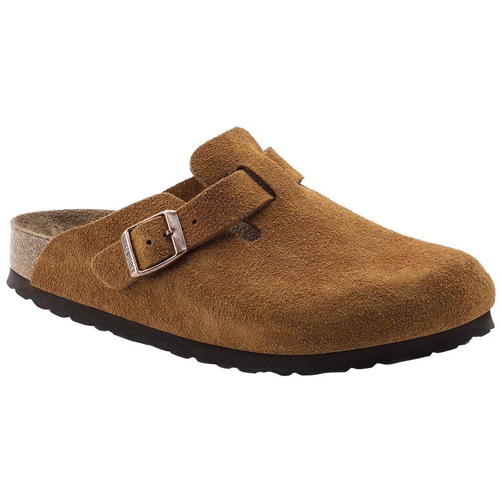 Boston Soft Footbed Suede Leather Shoes