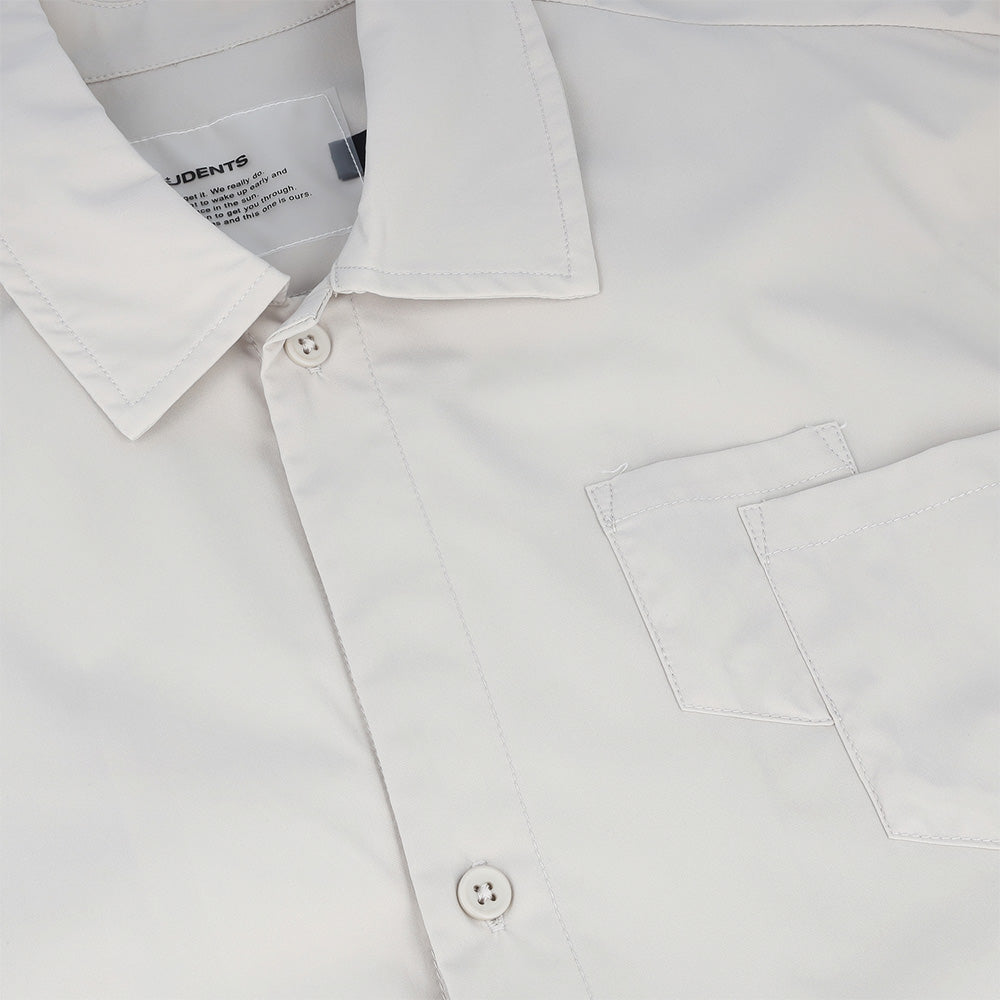 Oxford Poplin Button-Up Shirt