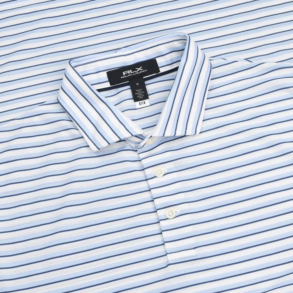RLX Ralph Lauren Tour Pique Multi Stripe Polo 198352569372 Fairway