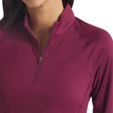 Women's YOU V Brr Solid 1/4 Zip Pullover - Fairway Styles