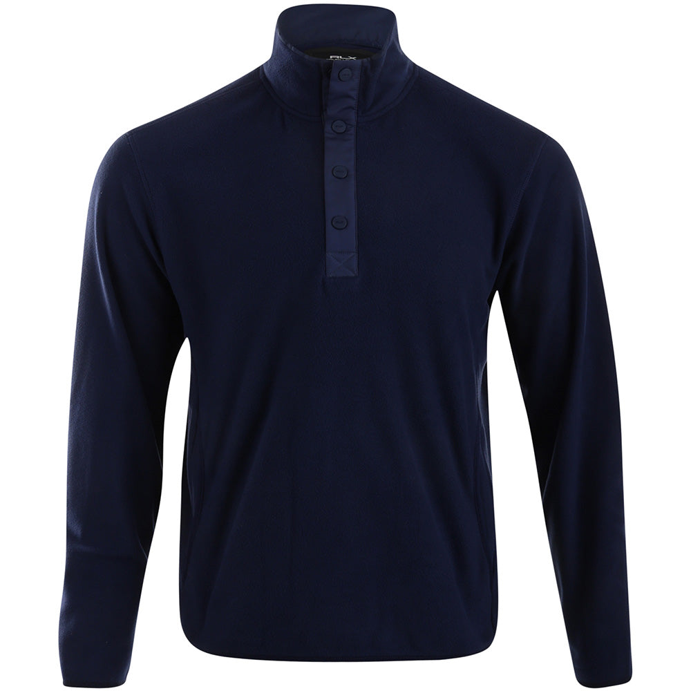 Fleece Mock Neck Pullover