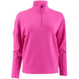 Women's Long Sleeve Mock Neck Top - Popcorn Stitch