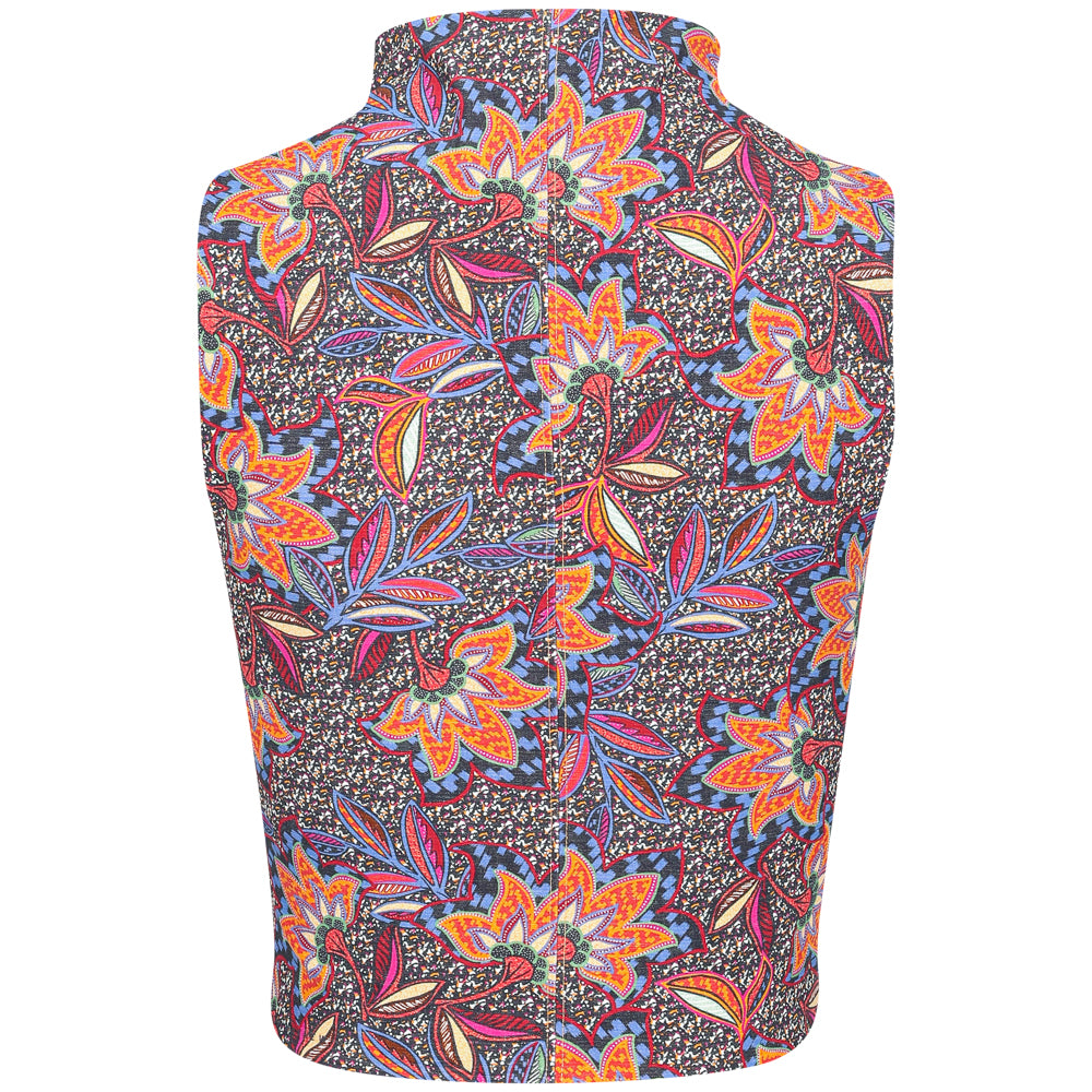 Women's Sunfire Sleeveless 1/2 Zip Mock Neck Polo