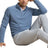 Soft Suede Performance 1/4 Zip Pullover - Windy Blue