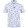 Core Performance Polo - USA All Day Let's Play