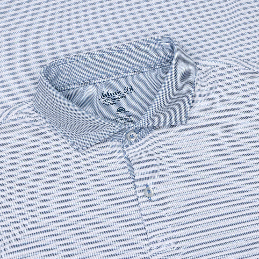 Cruz Performance Mesh Solid Collar Polo