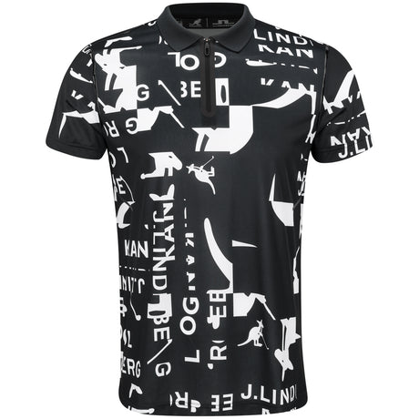 Miro Print 1/4 Zip Polo - Fairway Styles