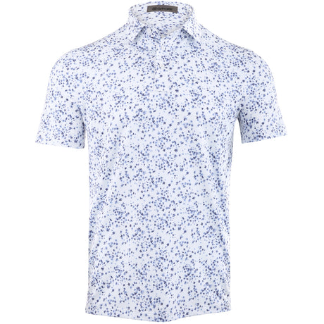 Floral Print Tech Jersey Polo