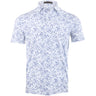 Floral Print Tech Jersey Polo