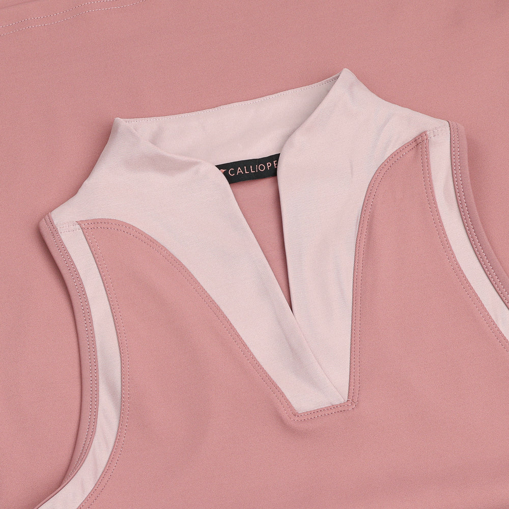 Women's Lucky In Leather Sleeveless Polo