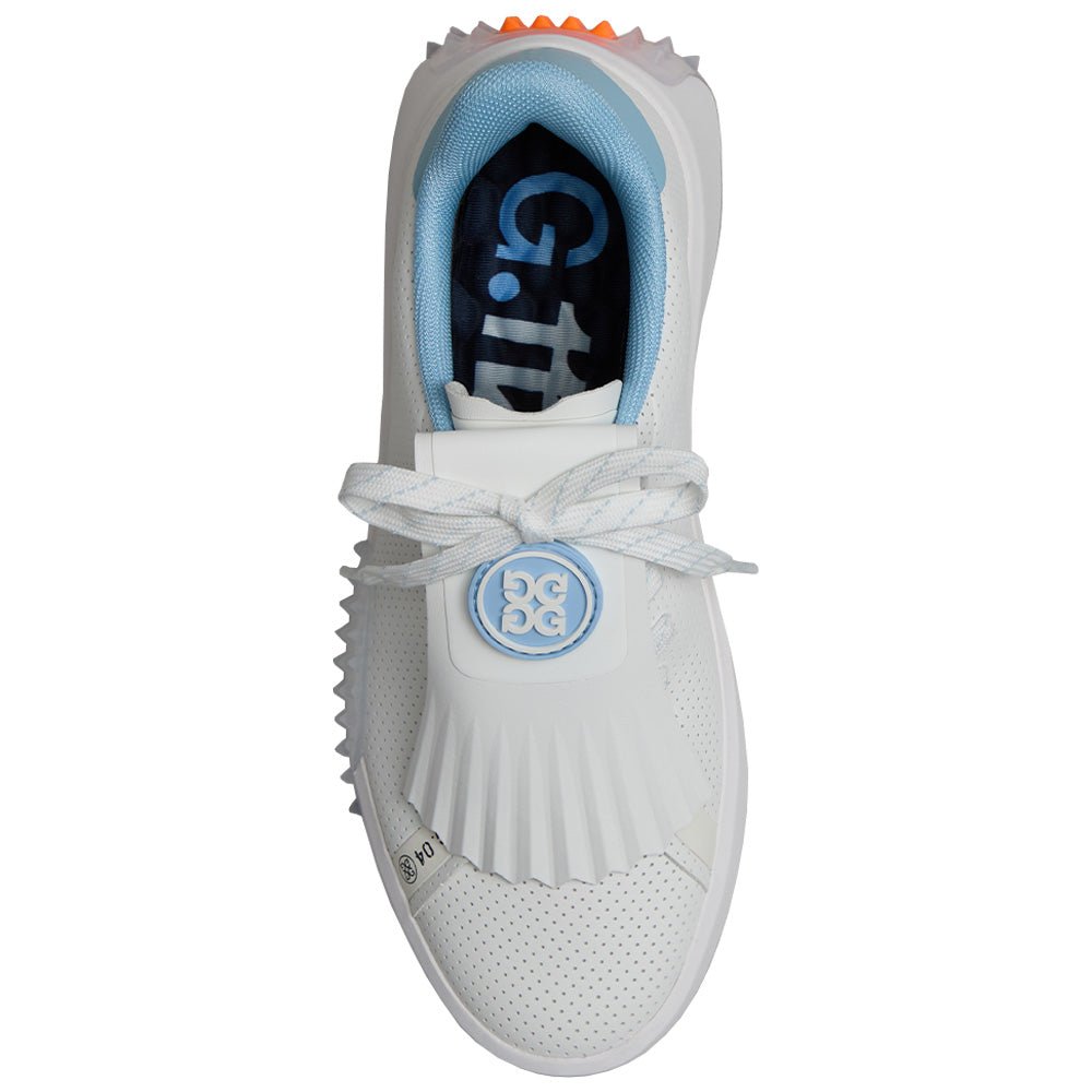 Women's G.112 Perforated Saddle Stripe Spikeless Golf Shoes - Fairway Styles
