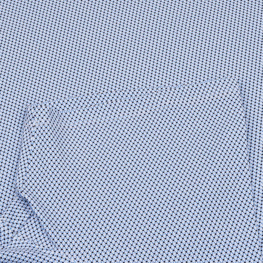 Hollow Pima Print Polo - Fairway Styles