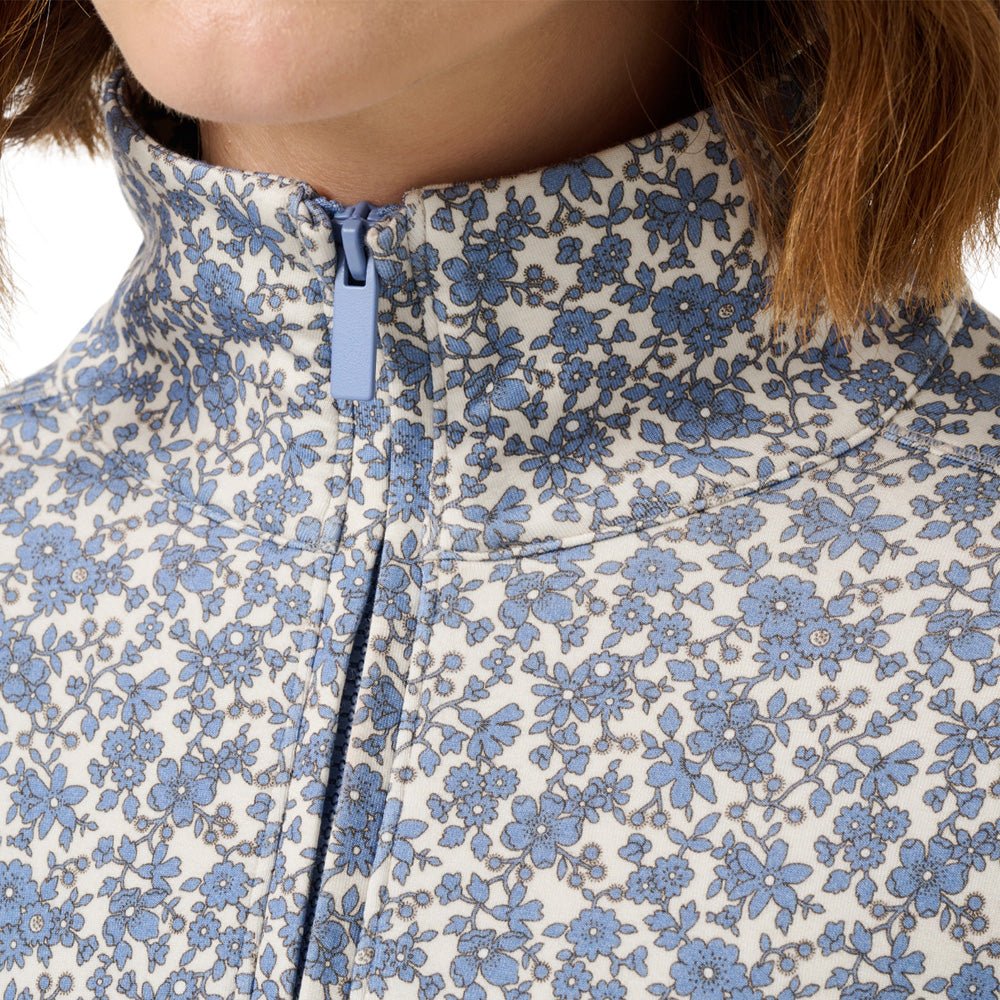 TravisMathew x Liberty London Women's Dancing Maddsie Print 1/2 Zip Pullover