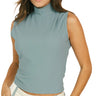 Women's Manhattan Sleeveless Mock Neck Top