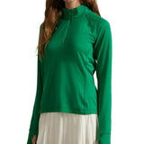 Women's Stretch Jersey 1/4 Zip Pullover - Fairway Styles