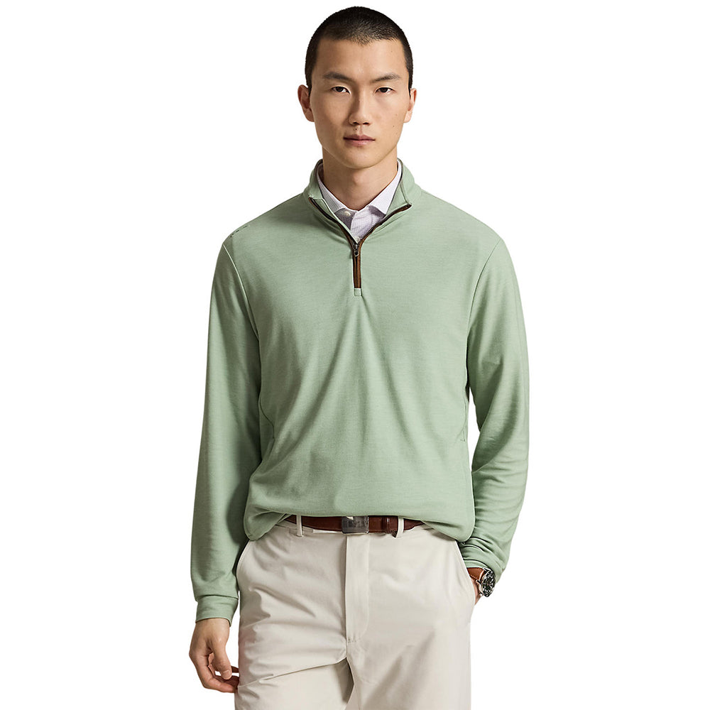 Mesh 1/4 Zip Pullover