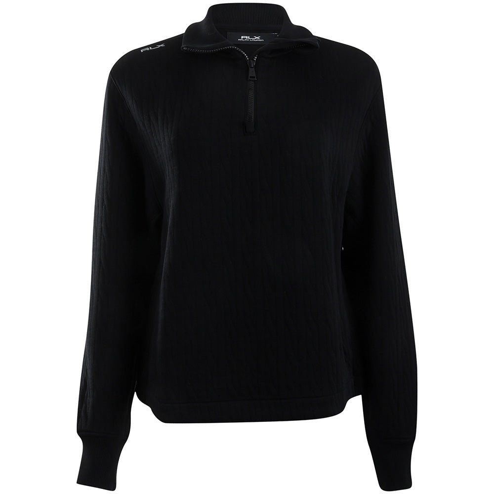 Women's Cable Quilted 1/4 Zip Pullover