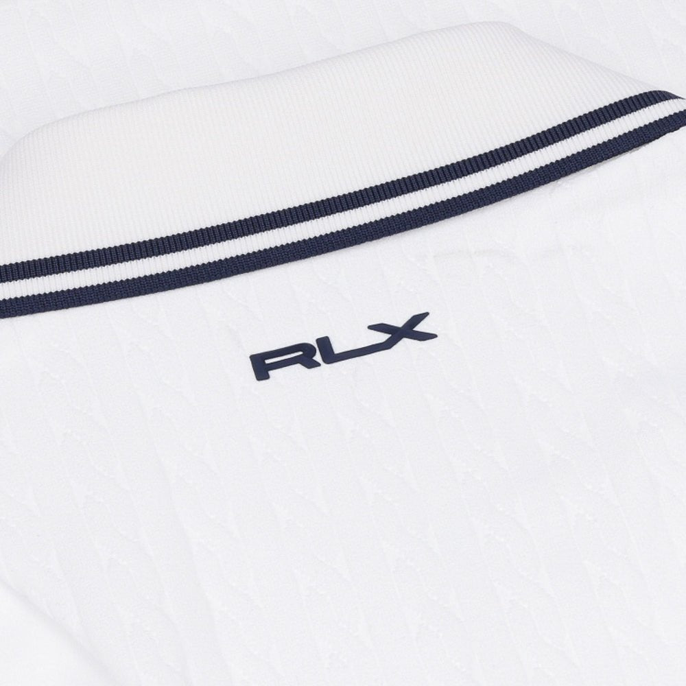 Women's Active Cable Sleeveless 1/4 Zip Polo - Fairway Styles