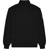 Collegiate 1/4 Zip Stand Collar Sweatshirt