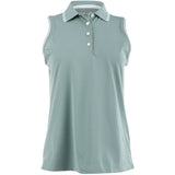 Women's Canterbury Tipped Sport Mesh Sleeveless Polo